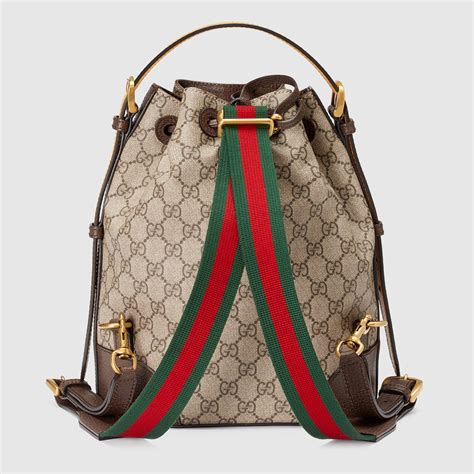 a/w 17 gucci canvass black backpack|Gucci Backpacks for Women .